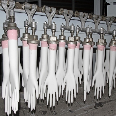 Αυτόματη γραμμή παραγωγής 100KW 380V γαντιών λατέξ ιατρική