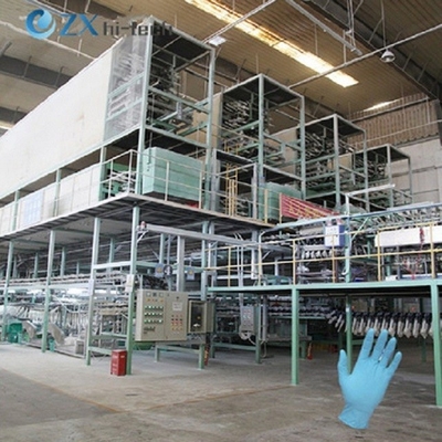 Πλήρως αυτόματο CE γραμμών παραγωγής 380V γαντιών λατέξ