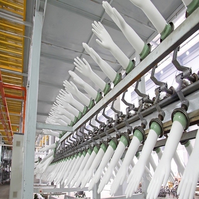 Αυτόματη γραμμή παραγωγής 100KW 380V γαντιών λατέξ ιατρική