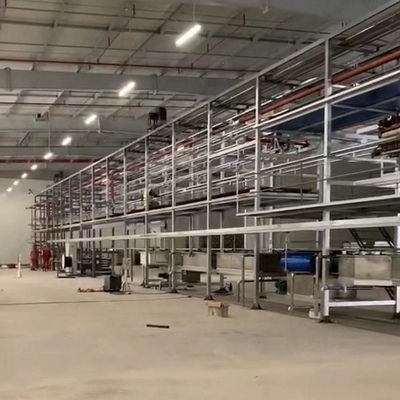 Μίας χρήσης γραμμή παραγωγής 220V 50HZ γαντιών λατέξ PE