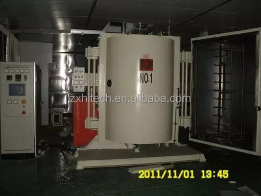 PVD Φυσική Αποθέτηση Ατμού Πολλαπλών Πλατών Ιόντων ρολόι και εργαλείο Μηχανή Εφοδιασμού με Κενό Κίτρινο Ασημένιο Λευκή Τεχνολογία Προσαρμοσμένο Γκρίζο