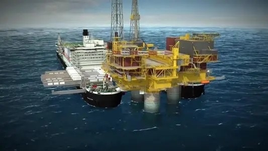 πλατφόρμα εκμετάλλευσης πετρελαϊκών κοιτασμάτων υπεράκτιας θάλασσας της εταιρείας ZX