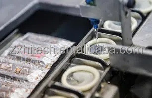 Εξαιρετικά λεπτή σε απευθείας σύνδεση υποστήριξη γραμμών παραγωγής προφυλακτικών γεύσης φρούτων