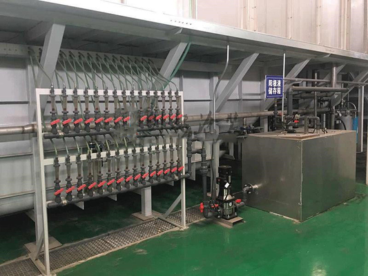 Πολυ γραμμή παραγωγής 30000KG επιστρώματος υποβολής σε ανοδική οξείδωση αργιλίου δύναμης