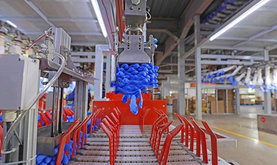Γάντι γαντιών Equipment ZX Company που κατασκευάζει τη μηχανή