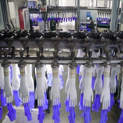 Μηχανή κατασκευής γάντι από νιτρίτη 100KW Επαναστατική διαδικασία κατασκευής